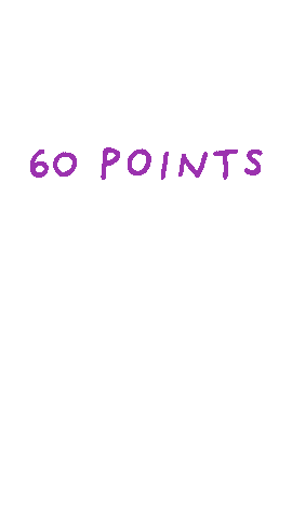 Charlie Points Sticker
