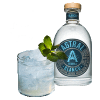 Mixed Drink Cocktail Sticker by Astral Tequila