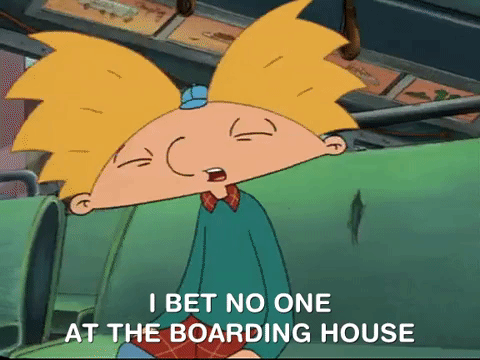 hey arnold nicksplat GIF