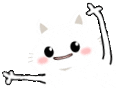 Happy Dance Sticker by Leo Maine Coon