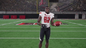 Kesean Carter GIF by Texas Tech Football