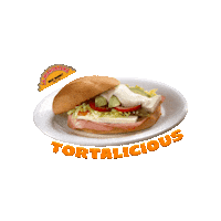 Sandwich Torta Sticker by La Michoacana Meat Market