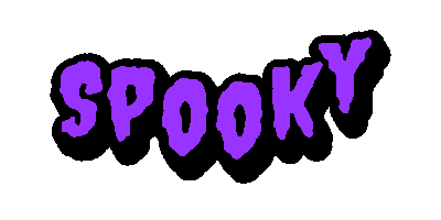Halloween Terrifying Sticker