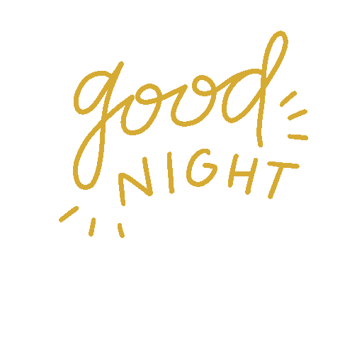 Tired Good Night Sticker