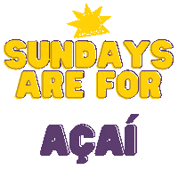 Acai Bowl Sticker by Amazonia Company