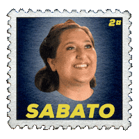 Italian Stamps Sticker