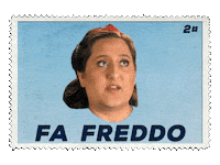 Italian Stamps Sticker