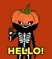 Halloween Hello GIF by Flickplay