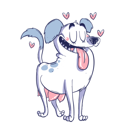 Dog Pet Sticker by Dezarranjo Ilhéu
