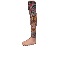 Tattoo Samurai Sticker