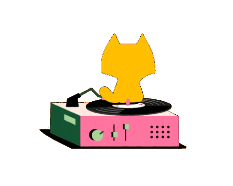 Cat Christmas Sticker by Denner