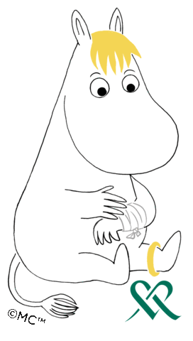 Moomin Sticker by Mehiläinen