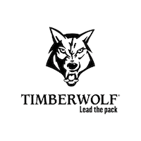 mytimberwolf tw woodchipper timberwolf leadthepack Sticker