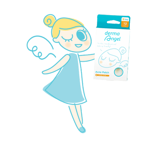 dermaangel_id acne jerawat acnepatch dermaangel Sticker