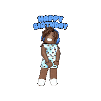 Happy Birthday Sticker by Afro Unicorn
