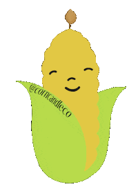 Cute Sticker by Corn Candle Co