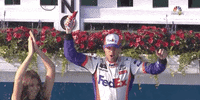 Happy Coca Cola GIF by NASCAR
