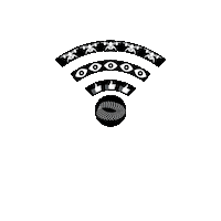 state of exception radar STICKER by Desearch Repartment