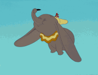 dumbo flintstones GIF