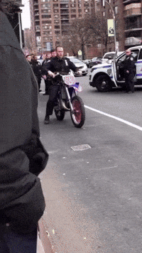 Cop Dirt Bike GIF by Respective