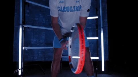 University Of North Carolina Tennis GIF by UNC Tar Heels