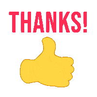 Thanks Sticker by Snack Toronto Social Media Agency