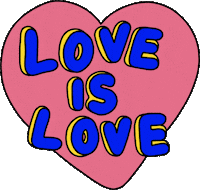 Love You Heart Sticker by Poppy Deyes