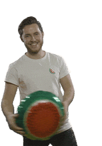 happy watermelon Sticker by Strange Fruits