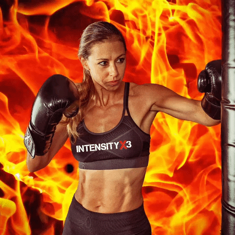 Work Out Fitness GIF by IntensityX3 Kickboxing