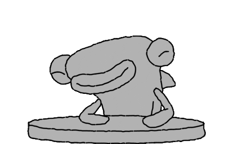 Shark Pez Sticker by Lorem Ipsvm