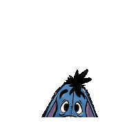 Eeyore Sticker by Winnie The Pooh
