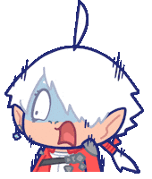 Scared Final Fantasy Sticker by Ng Khai Hong