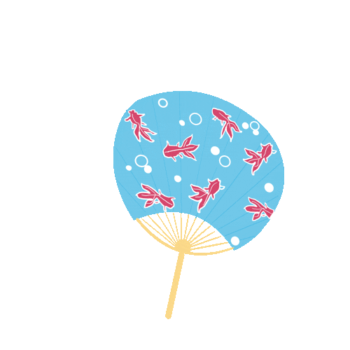 Japan Fan Sticker