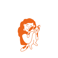 Adoption Sticker by La SPA