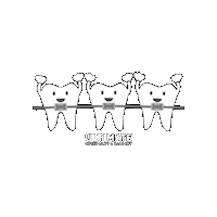 Teeth Tooth Sticker by Ultimate Orthodontic Academy