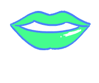 ItsLotteZ lips mouth lick moti Sticker