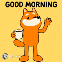 Gm Memecoin GIF by BONK