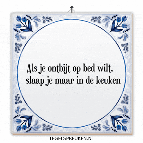 Humor Bed GIF by Tegelspreuken.nl