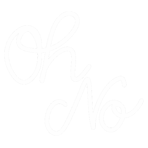 Oh No Text Sticker