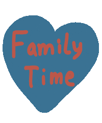 Family Time Reunion Sticker