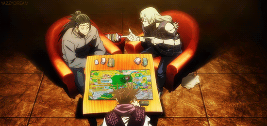 yazzydream giphyupload jujutsu kaisen jjk game of life GIF