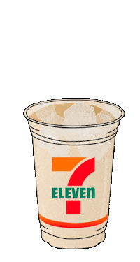Iced Coffee Sticker by 7-ELEVEn