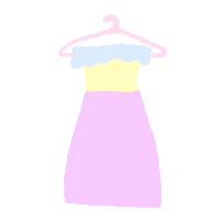 Ropa Falda Sticker