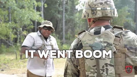 Explosion Boom GIF by U.S. Army