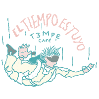 ojoblanco cafe t3mpe cafemexico eltiempoestuyo Sticker