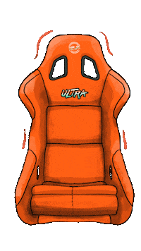 Racing Seat Sticker