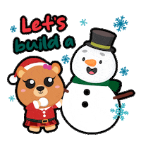 Snowman Terrythetiger Sticker by BerjayaTimesSquare