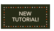 New Tutorial Marquee Sign Sticker by Kelley Bren Burke
