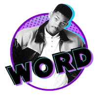Will Smith Word Sticker by Max