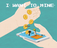 bitcoin miners GIF by CryptoUniverse